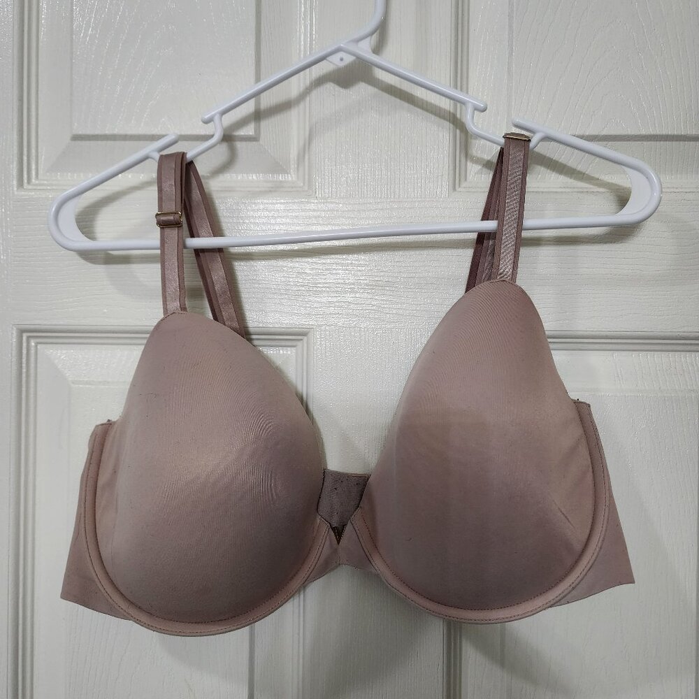 Victoria's Secret Mahogany Sexy Tee Smooth Wireless Push-Up Bra | 38DDD - Picture 1 of 6